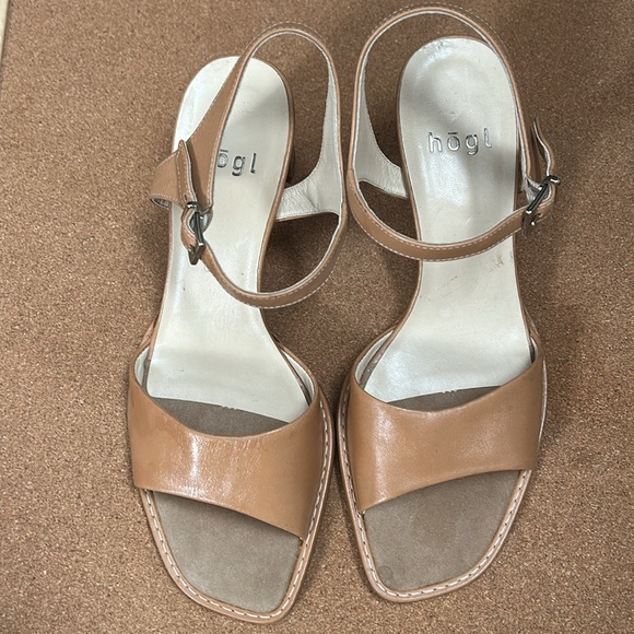 HÖGL Tan Sandals size UK 6.5 US 8 - Picture 10 of 16